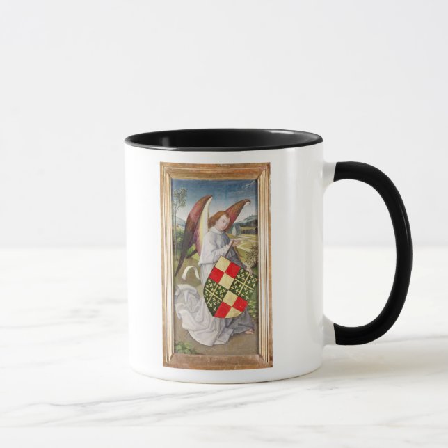 Taza Ángel que sostiene un escudo (Derecha)