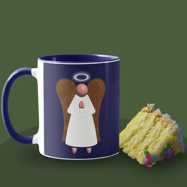 Taza Ángel rosa, Ángel de la guarda (Pink Guardian Angel mug & Cake)