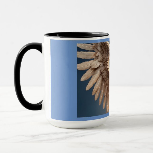 Taza Ángel Wings Blue Mug (Izquierda)