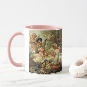 Taza Ángeles músicos por Hans Zatzka, Bella Artes victo