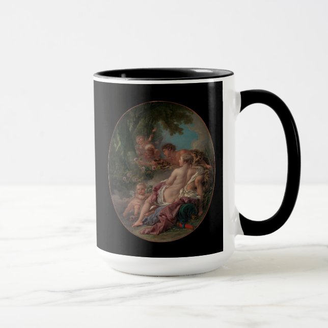Taza Angélica y Medoro (Derecha)