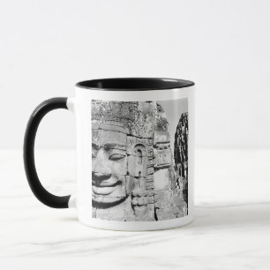 Taza Angkor Camboya, Cabezas El Bayon