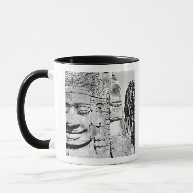 Taza Angkor Camboya, Cabezas El Bayon (Izquierda)