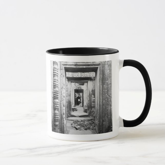 Taza Angkor Camboya, puertas Preah Khan (Derecha)