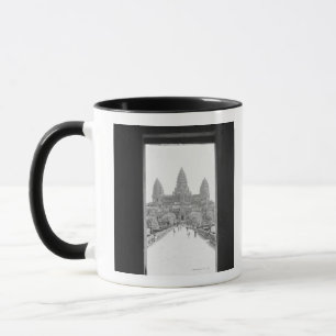 Taza Angkor Camboya, vista de la puerta de Angkor Wat