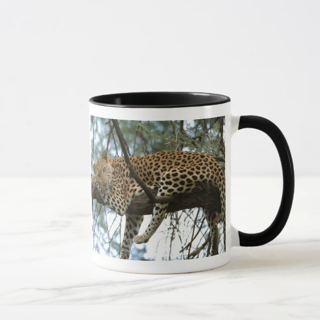 Taza Anillo de leopardo en el árbol (Derecha)