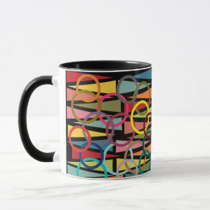 Taza Anillos y triángulos