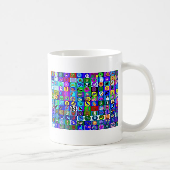 Taza animal sagrada de las canciones (Derecha)