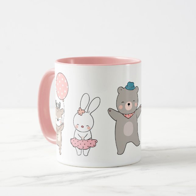 Taza Animales Adorables (Anverso izquierdo)