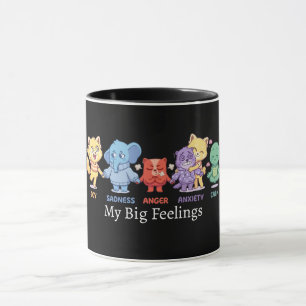 Taza Animales Adorables Kawaii Salud Mental Emociones &