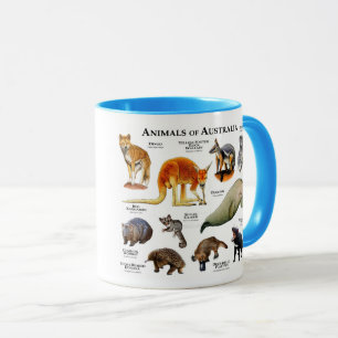 Taza Animales de Australia