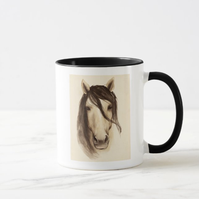Taza Animales de barras acuáticas | Caballo (Derecha)