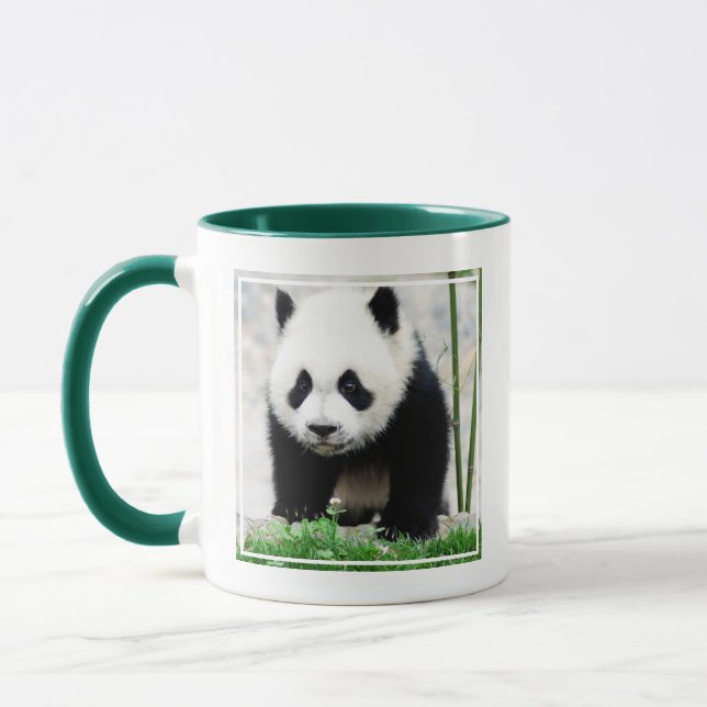 Taza Animales de bebé más afectados | Baby Panda Bear (Izquierda)