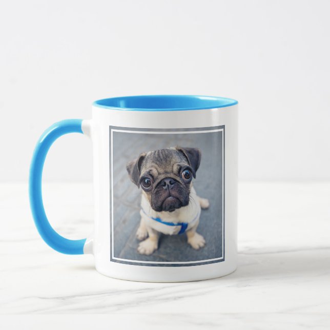 Taza Animales de bebé más afectados | Baby Pug (Izquierda)