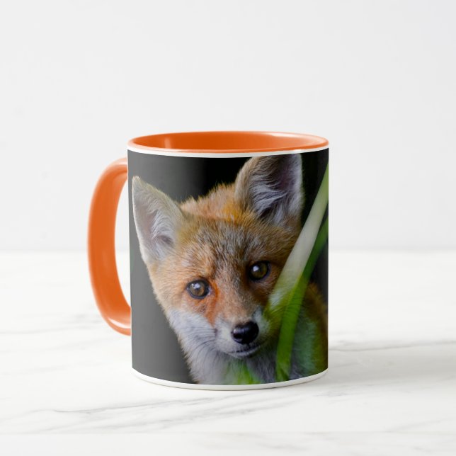 Taza Animales de bebé más afectados | Baby Red Fox (Anverso izquierdo)
