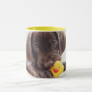 Taza Animales de bebé más afectados   Cachorro de choco