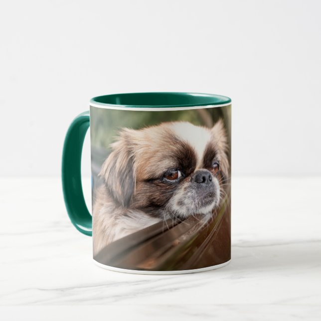 Taza Animales de bebé más afectados | Cachorro pekingés (Anverso izquierdo)