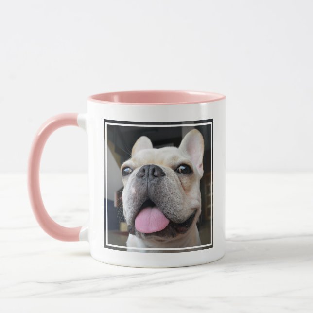 Taza Animales de bebé más afectados | Cara de Bulldog f (Izquierda)
