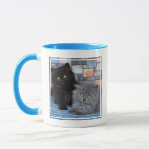 Taza Animales de bebé más afectados Gatitos persas en