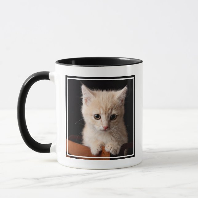 Taza Animales de bebé más afectados | Ginger Kitten (Izquierda)