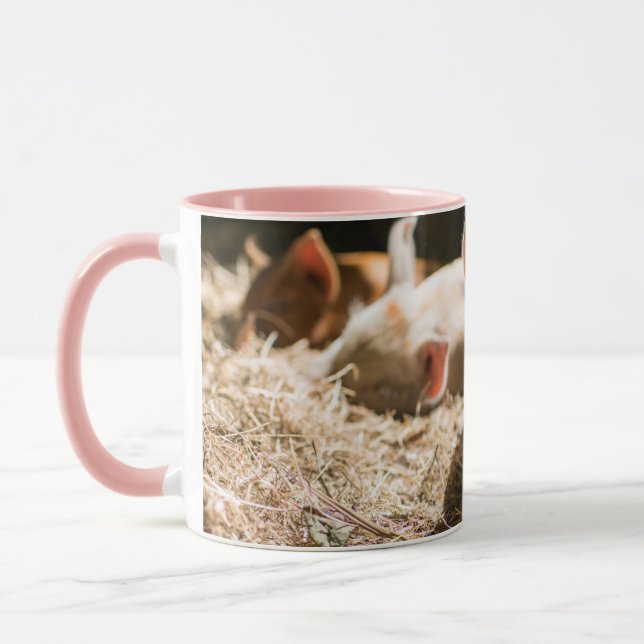 Taza Animales de bebé más afectados | Pizarra De Bebé (Izquierda)