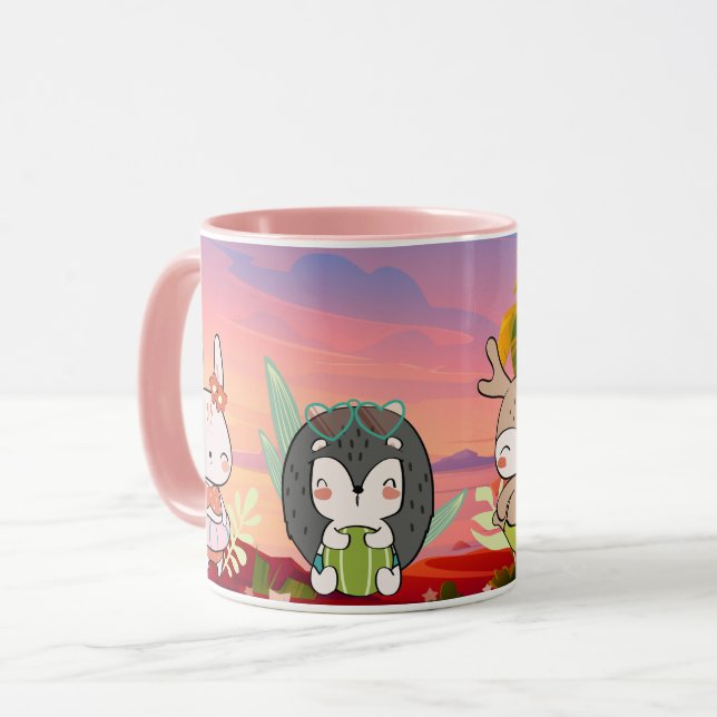 Taza Animales de verano (Anverso izquierdo)