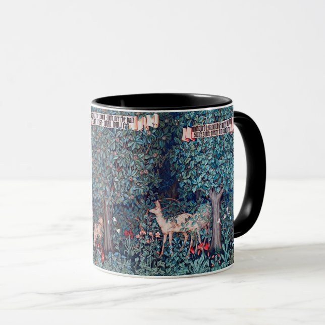 Taza Animales en el bosque, William Morris (Anverso derecho)