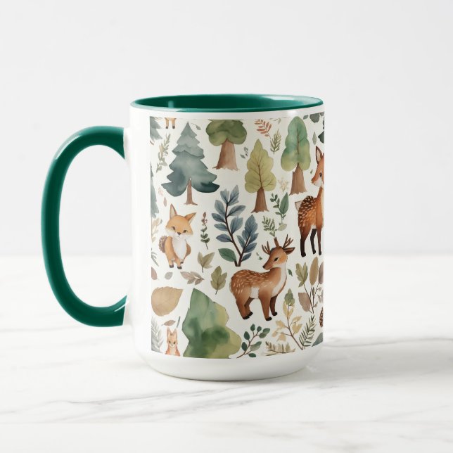 Taza Animales forestales de Woodland (Izquierda)