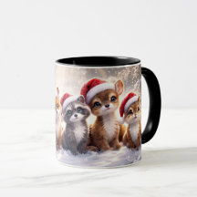 Animales Lindos de Navidad Fiesta