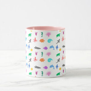 Taza Animales marinos con estampado