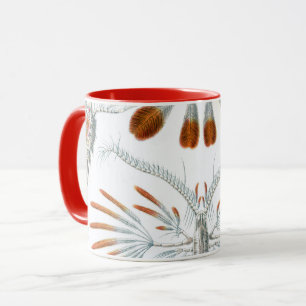 Taza Animales Oceánicos Antiguos, Copepoda por Ernst Ha
