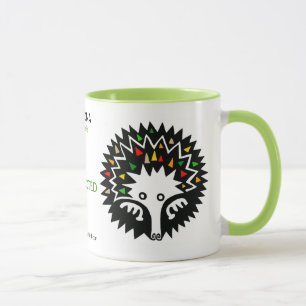 Taza Animales silvestres - Cute ECHIDNA - Vida silvestr