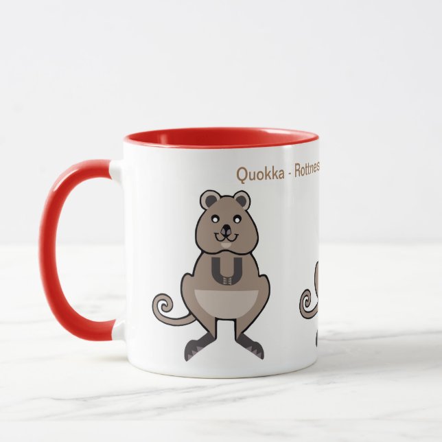 Taza Animales silvestres - Cute QUOKKA - Naturaleza - V (Izquierda)