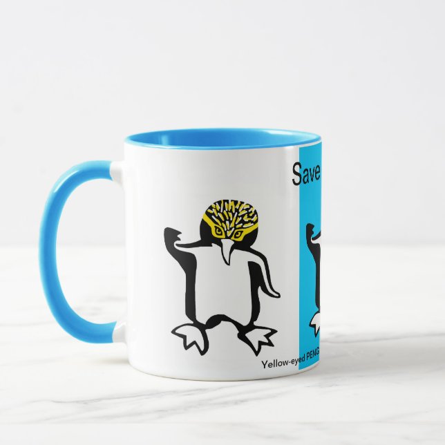 Taza Animales silvestres - Salven PENGUINS -N naturalez (Izquierda)