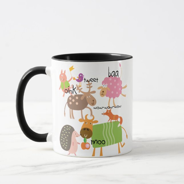 Taza Animales tontos (Izquierda)