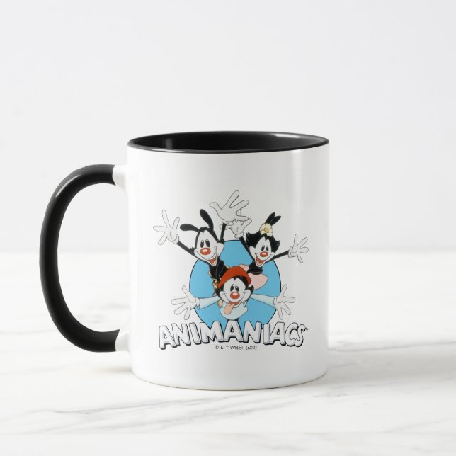 Taza Animaniacs | Warner Siblings Arms Wide Graphic (Izquierda)