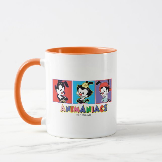 Taza Animaniacs | Yakko, Dot, & Wakko Panel Graphic (Izquierda)