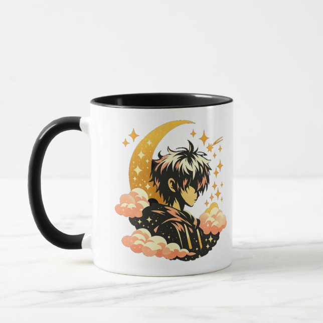 Taza Anime Moonlight – Clásica 11 oz (Izquierda)