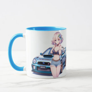 Taza Anime Subaru WRX