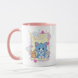 Taza Anime Tom y Jerry Strawberry Fun