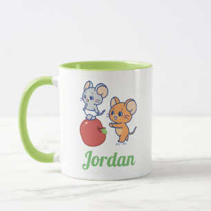 Taza Anime Tuffy y Jerry Apple Rolling