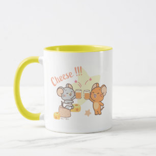 Taza Anime Tuffy y Jerry Cheese