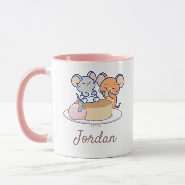Taza Anime Tuffy y Jerry Cheesecake (Izquierda)
