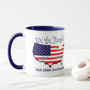 Taza Aniversario de los E.E.U.U. 250os