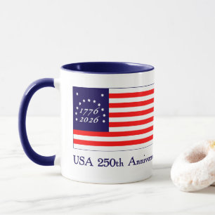 Taza Aniversario de los E.E.U.U. 250os