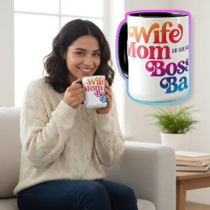 Taza Aniversario de los personalizados Navidades de cum