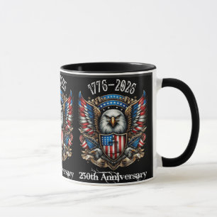 Taza Aniversario del 250 cumpleaños 1776 2026