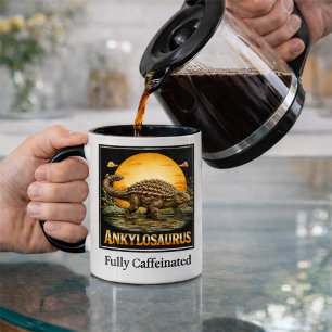 Taza Ankylosaurus Dinosaur Prehistórico Luna