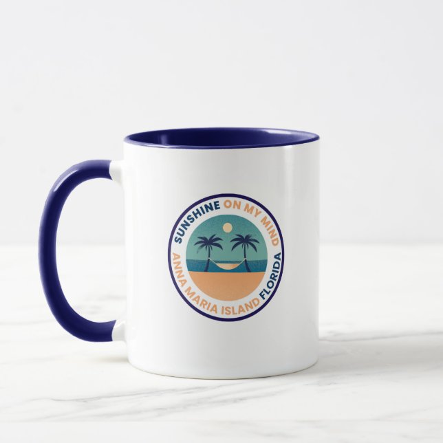 Taza Anna Maria Island Florida Coffee Mug (Izquierda)
