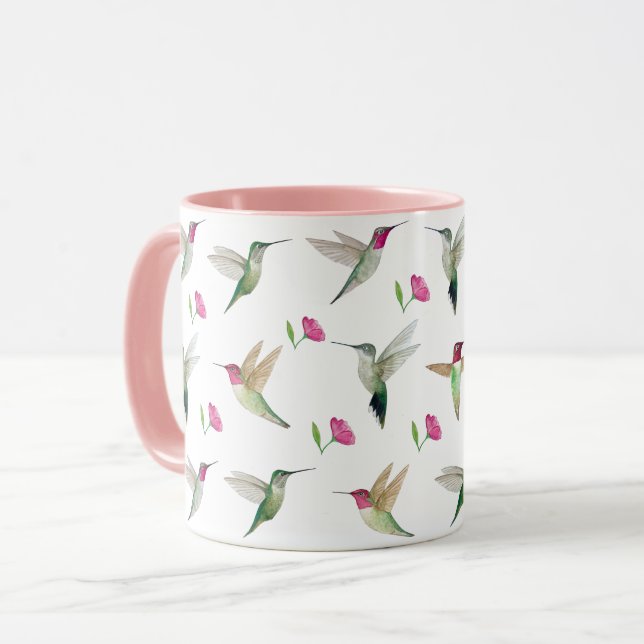 Taza Anna's Hummingbirds  (Anverso izquierdo)